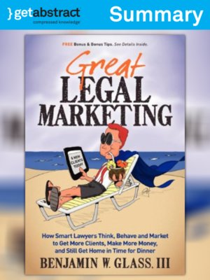 cover image of Great Legal Marketing (Summary)